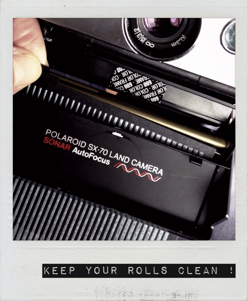 Polaroid 600/sx-70 /facultatif avec museumsglas Cadre photo pour 4 immédiatement images